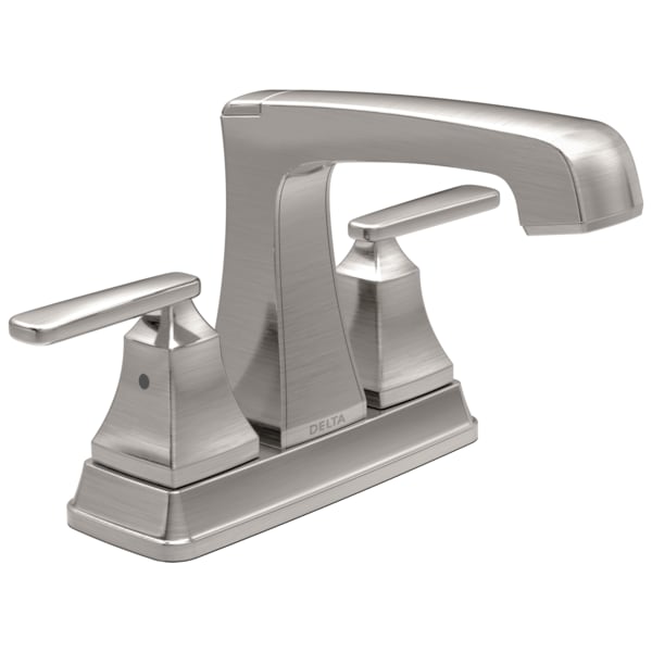 Delta 3-hole 4" installation Hole Centerset Lavatory Faucet, Stainless 2564-SSMPU-DST - main